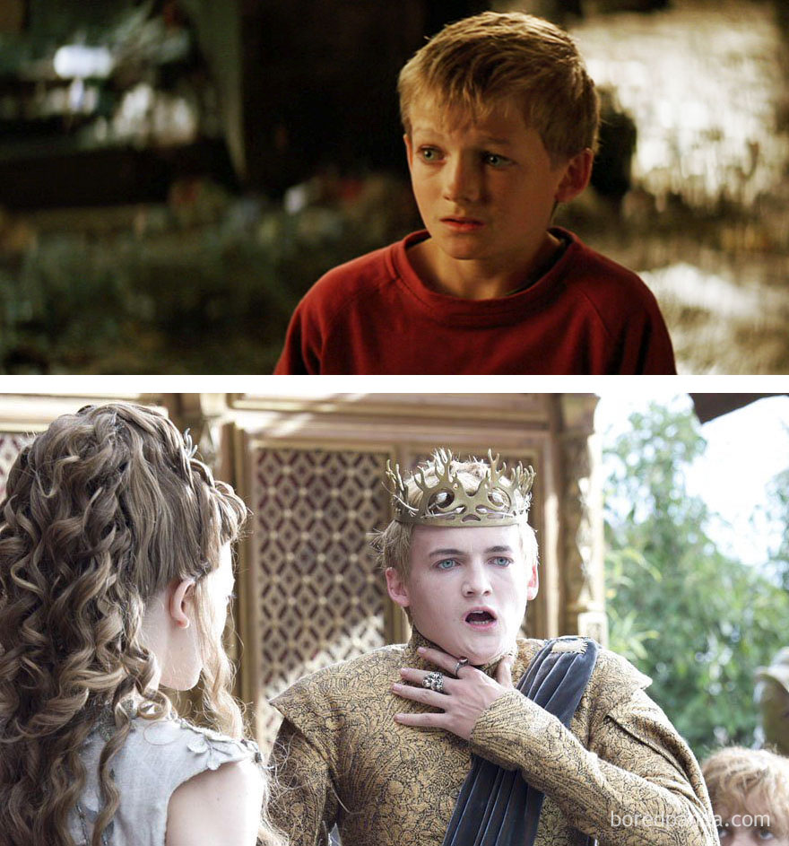 Jack Gleeson As Little Boy (in 2005's Batman Begins) And As Joffrey Baratheon (in Got)