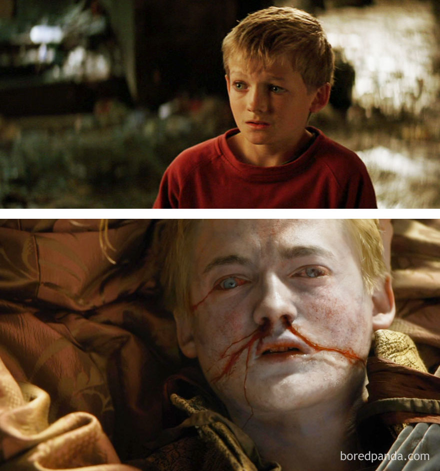 Jack Gleeson As Little Boy (In 2005's Batman Begins) And As Joffrey Baratheon (In GoT)