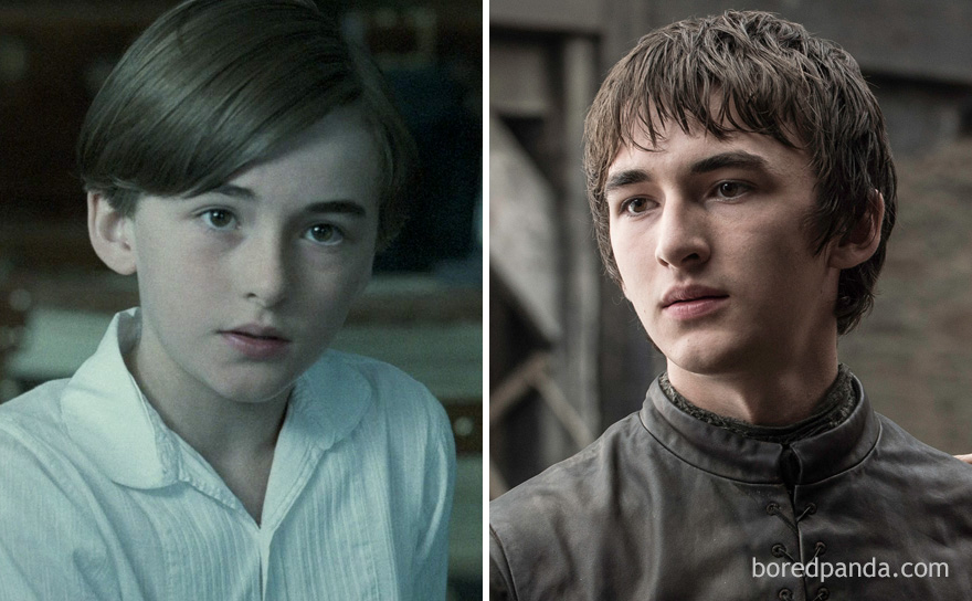 Isaac Hempstead Wright As Tom Hill (In 2011's The Awakening) And As Bran Stark (In GoT)