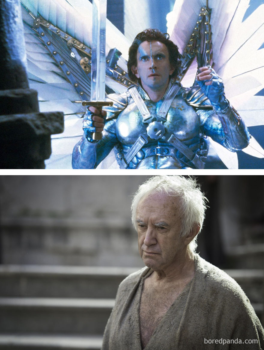 Jonathan Pryce As Sam Lowry (In 1985's Brazil) And As High Sparrow (In GoT)