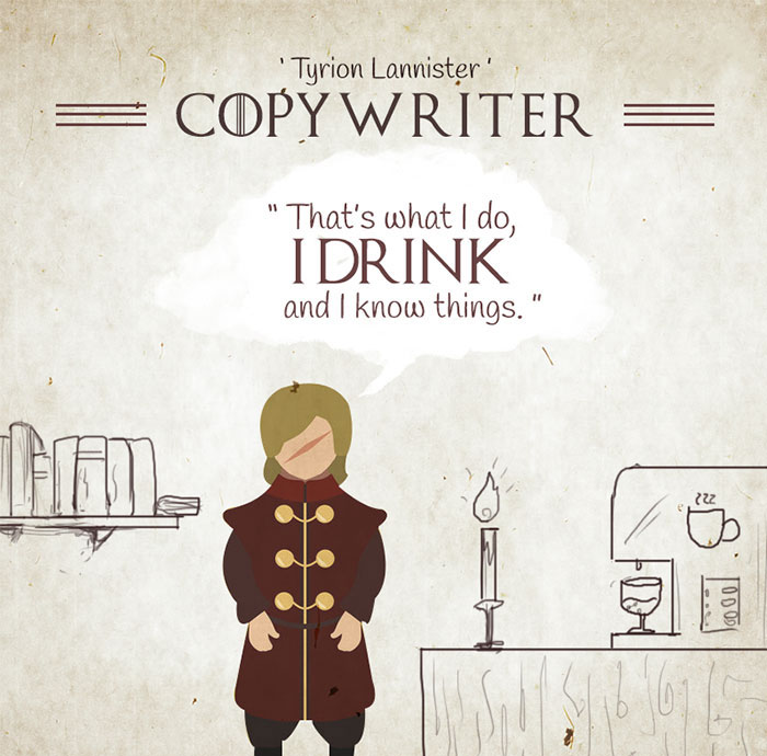 If Game Of Thrones Characters Worked In An Ad Agency…