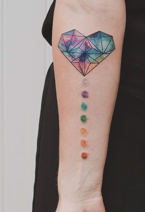 Geometrical Tattoos By Jasper Andres Beautifully Fuse Geometry With Nature  | Bored Panda
