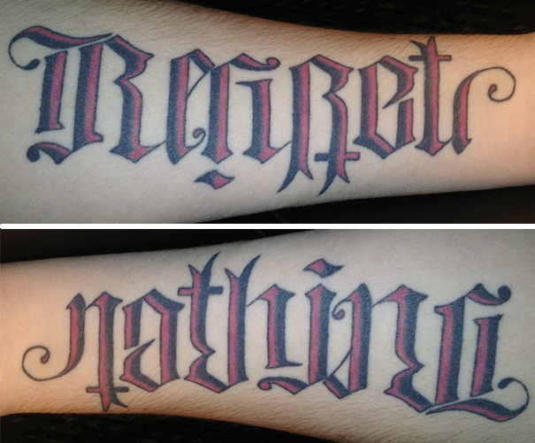 Ep. 425] Brothers / Gryphons Ambigram Tattoo Design By Mr. Upsidedown -  YouTube