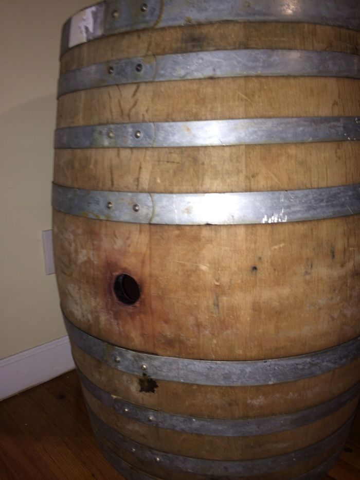 I Made A Wine Barrel Bar And You Can Make One Too!