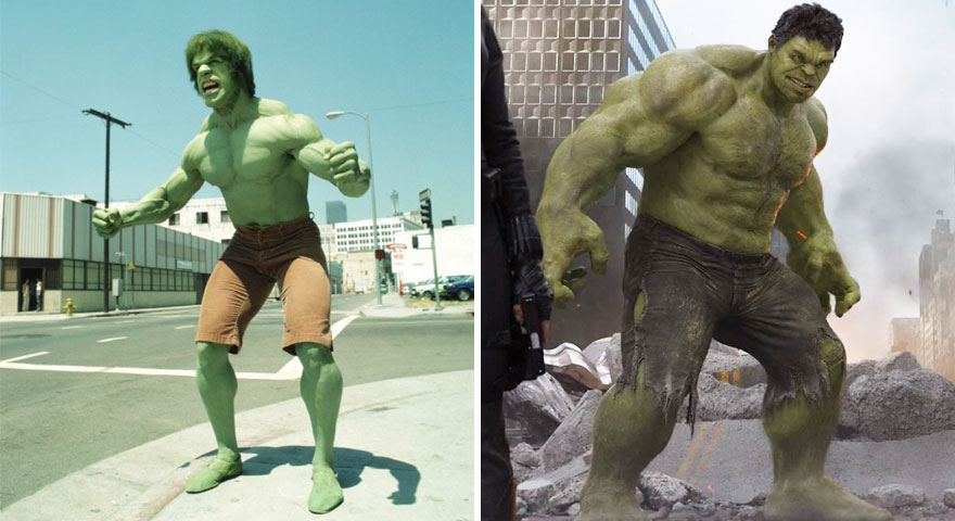 Hulk 1978 And 2012