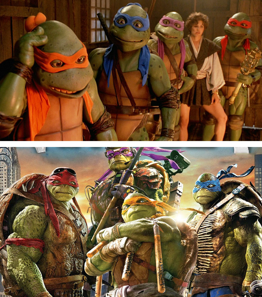 Teenage Mutant Ninja Turtles 1993 And 2016