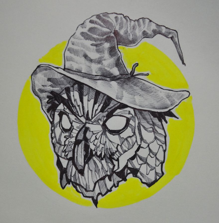 Every Free Time I Create Animal Drawings With A Twist !