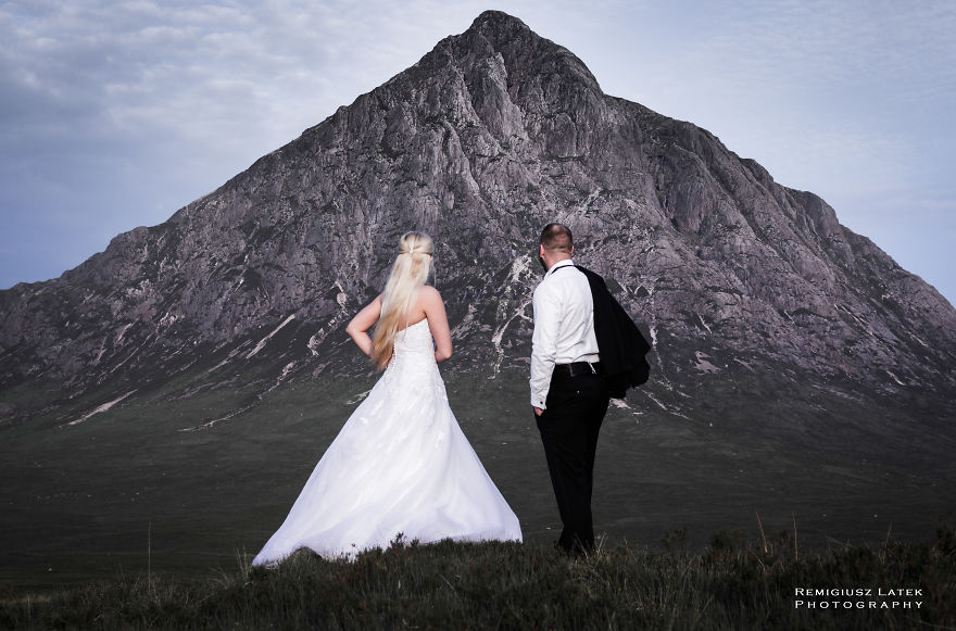 We Spent Almost 24h To Make A Unique Wedding Photo Shoot To Show
Natural Beauty Of Scotland