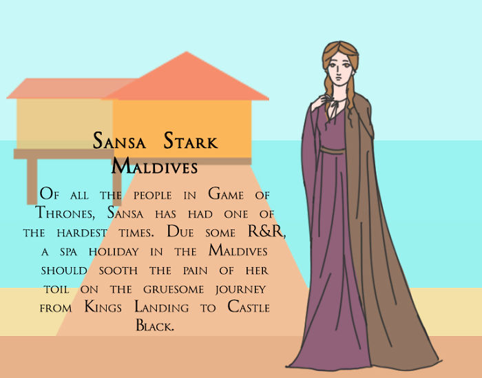 If Game Of Thrones Went On Holiday