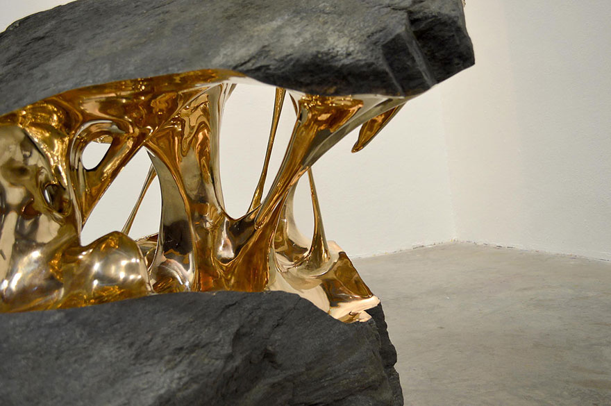 Stretched Bronze Sculptures By Romain Langlois Look Like Something From Another Planet