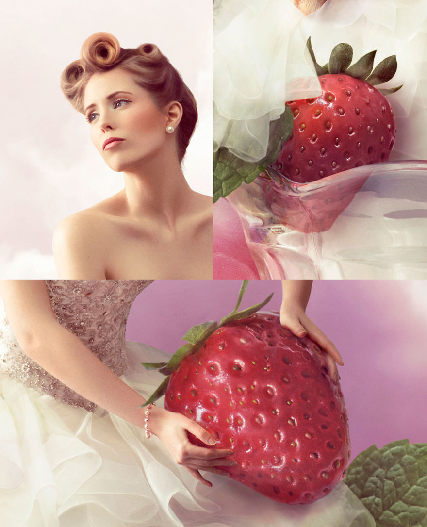 We Made A Surreal And Delicious Wedding Dress Ad