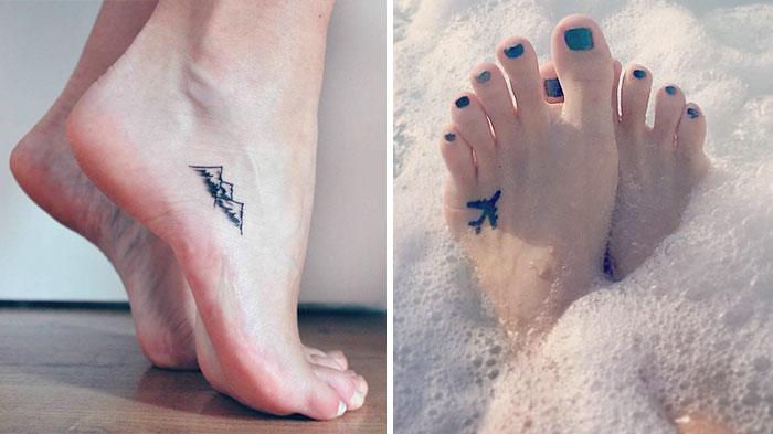 115 Interesting Small Foot Tattoo Ideas Showing That Less Is More
