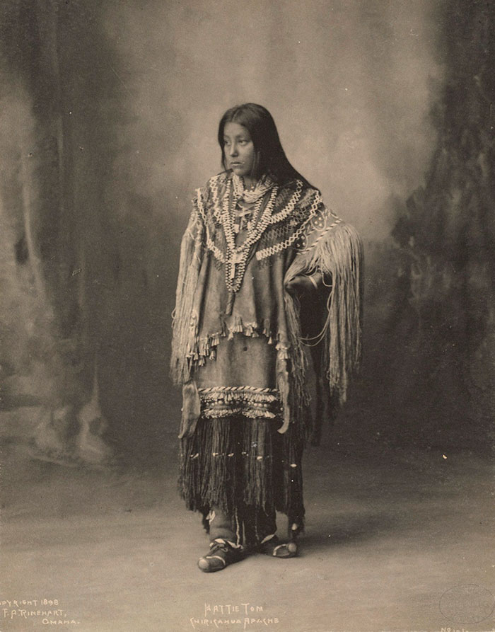 Hattie Tom, Chiricahua Apache, 1899, By Frank A. Rinehart