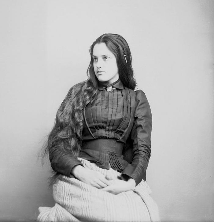 Marcia Pascal, Half-cherokee, Daughter Of U.s. Army Officer George W. Paschal, 1880s