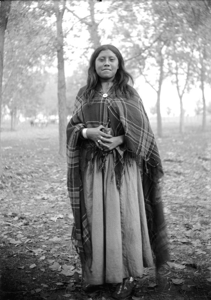 A Young Ute Woman, 1880-1900