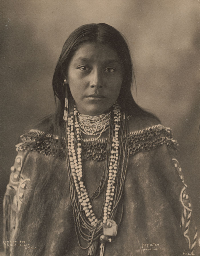 Hattie Tom, Apache, 1899, By Frank A. Rinehart
