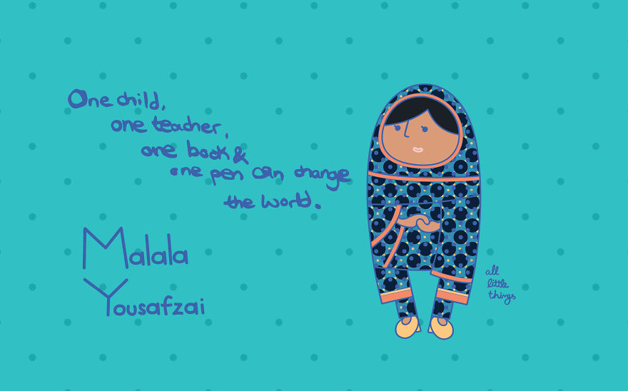 6 Amazing Feminists Inspired Us To Create These Illustrations