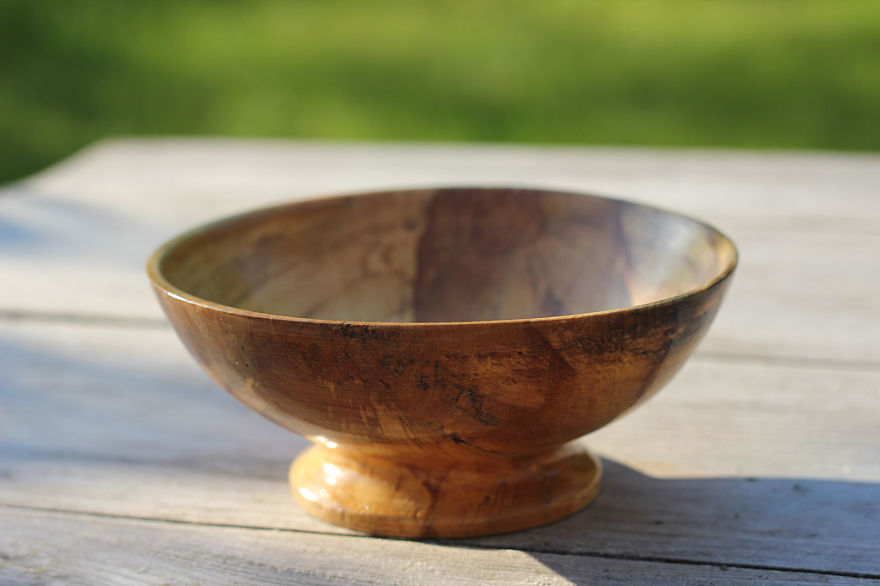 Unique Wood-turned Bowls And Vases