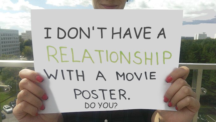Who Has A Relationship With A Movie Poster?