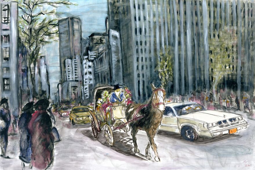 I Painted New York 5th Avenue Ride