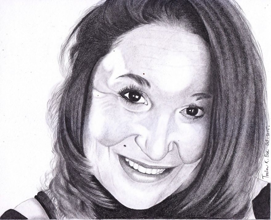 My Pencil Portraits On Paper