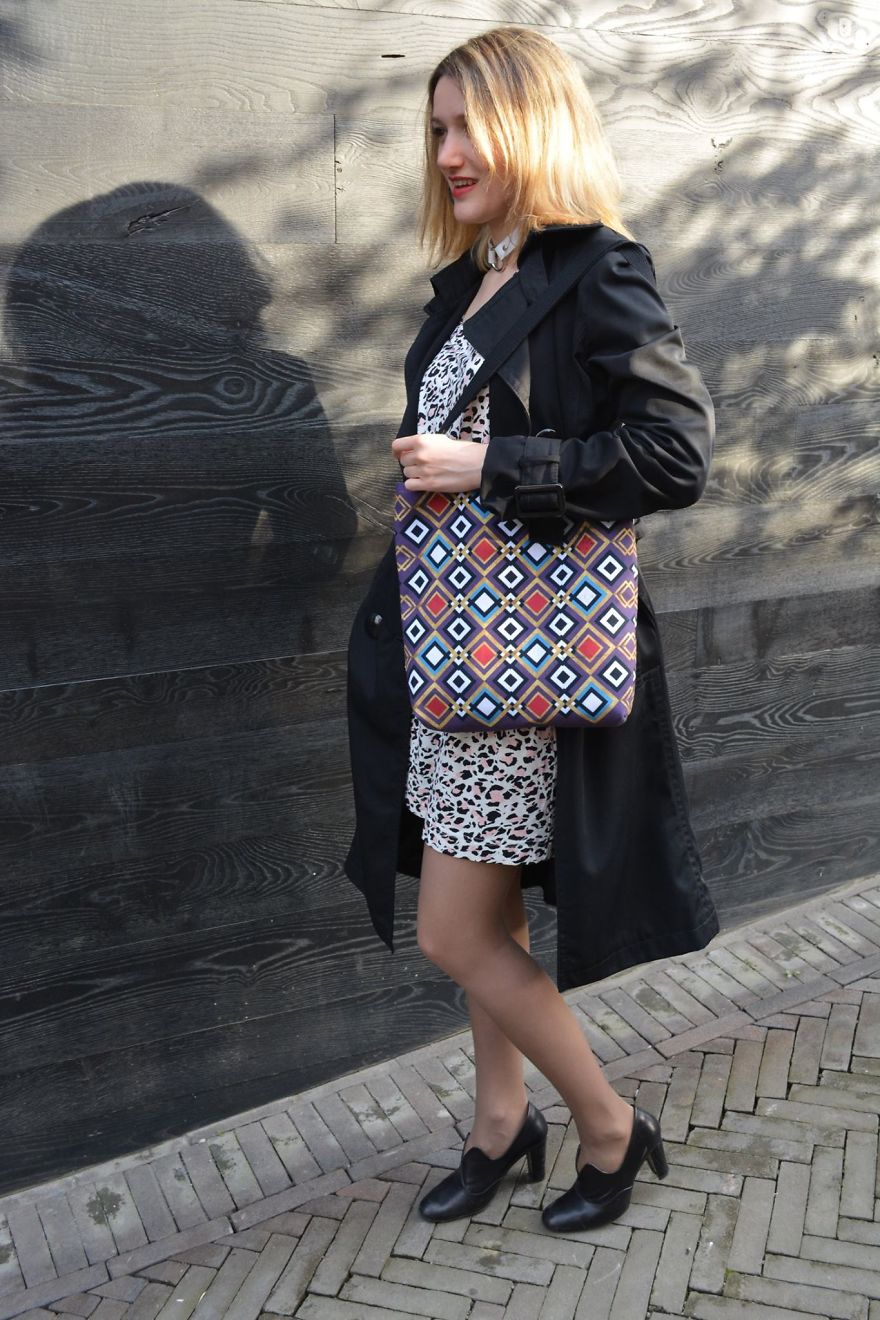 Geometric Tote Bag That Goes With Absolutely Everything