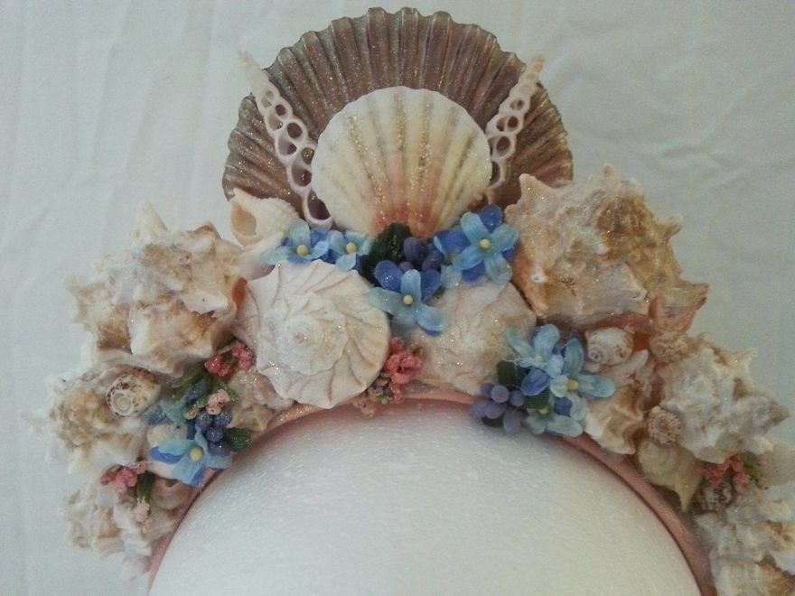 I Make A Living Creating Mermaid And Fairy Headpieces!