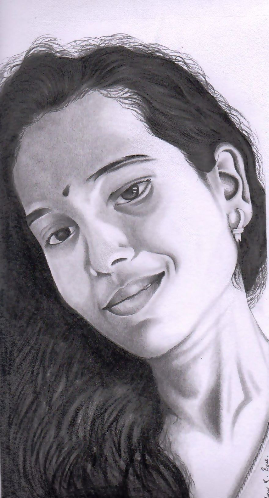 My Pencil Portraits On Paper