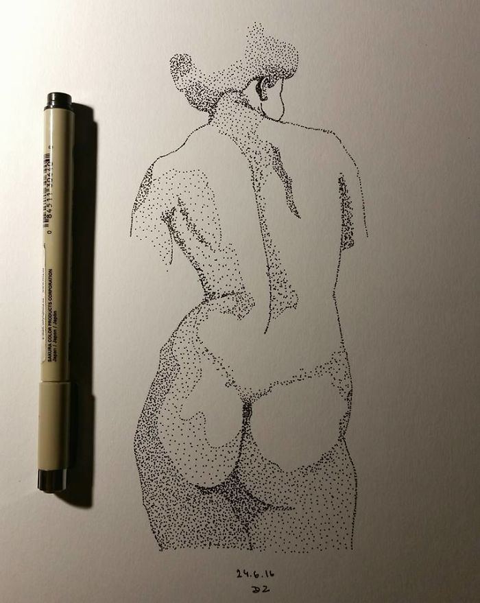 I Draw People From Dots