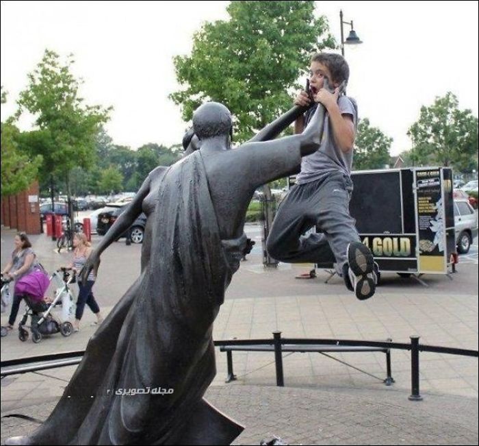 Photography With Sculptures.
