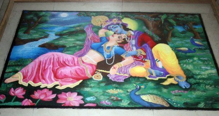 Colored Sand Art