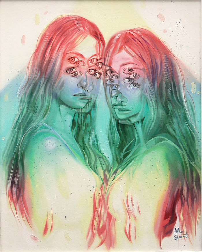 Double Vision Paintings