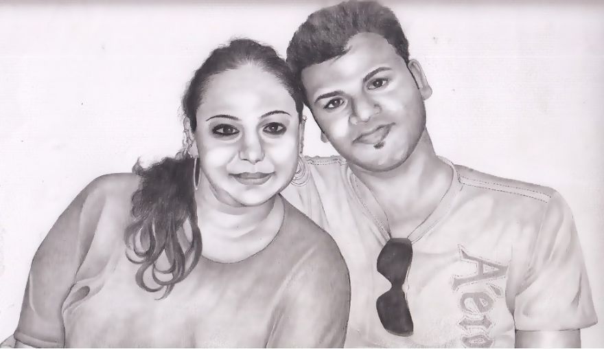 My Pencil Portraits On Paper