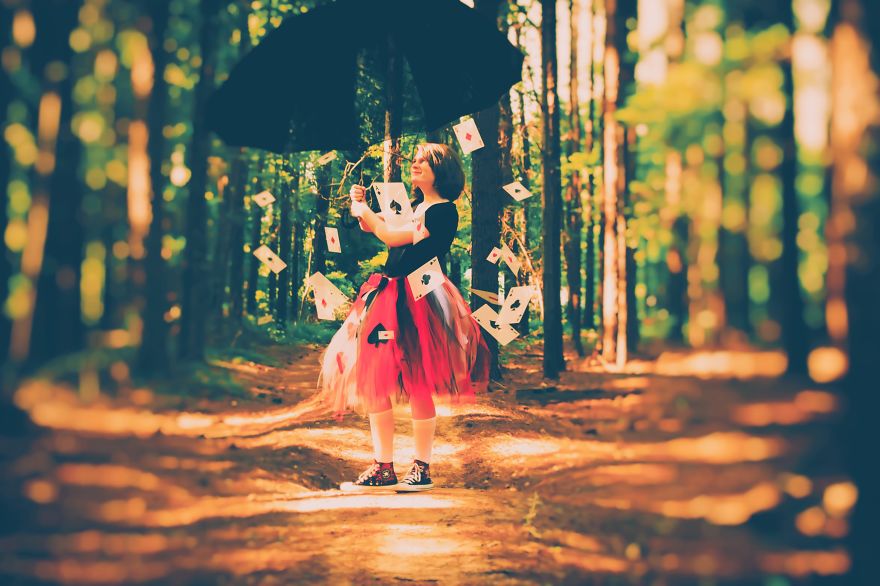 Alice In Wonderland Photoshoot