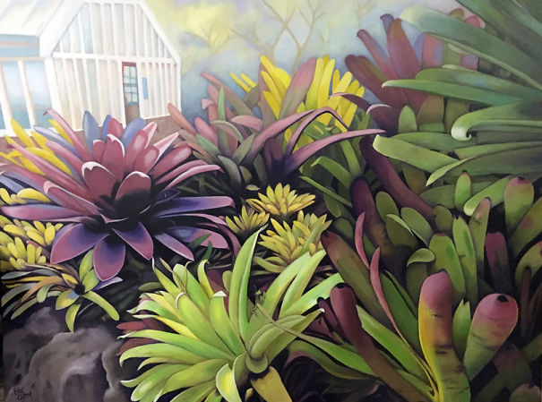 I Paint Colorful Bromeliads