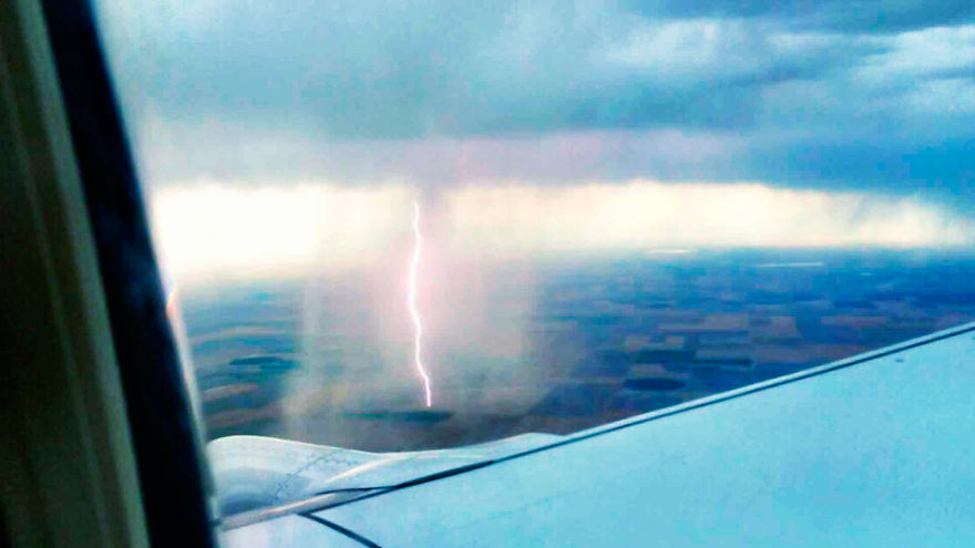 As Seen Rain, You Can See It From A Plane.