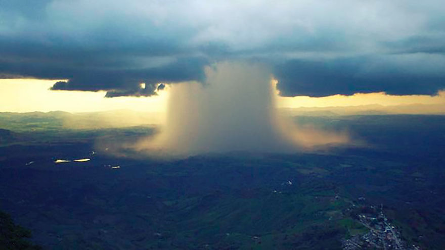 As Seen Rain, You Can See It From A Plane.