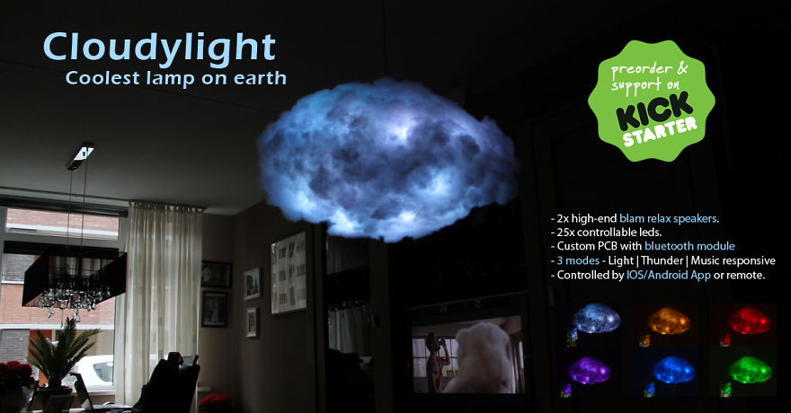 Cloudylight - Coolest Lamp On Earth