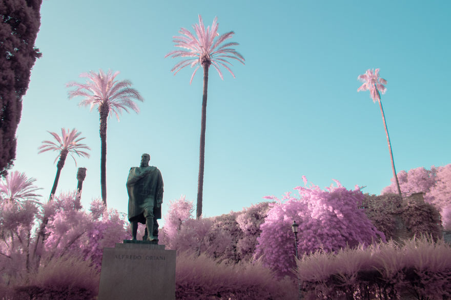 I Photographed Rome In Infrared