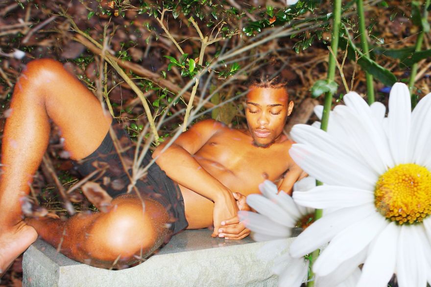 I Like To Overlay My Pictures With Pictures Of Flowers