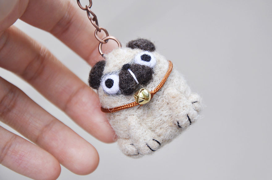 I Made A Perfect Keychain For The Pug Fans