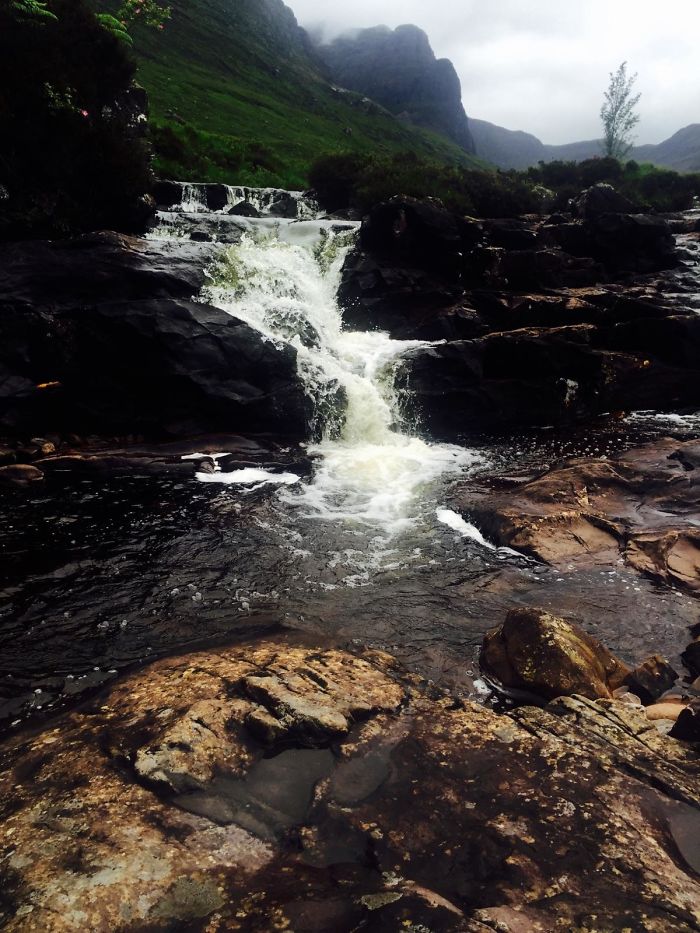 Riding The Falls In Scotland