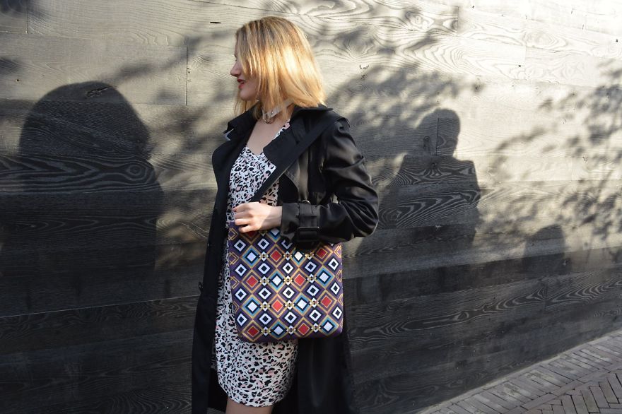 Geometric Tote Bag That Goes With Absolutely Everything