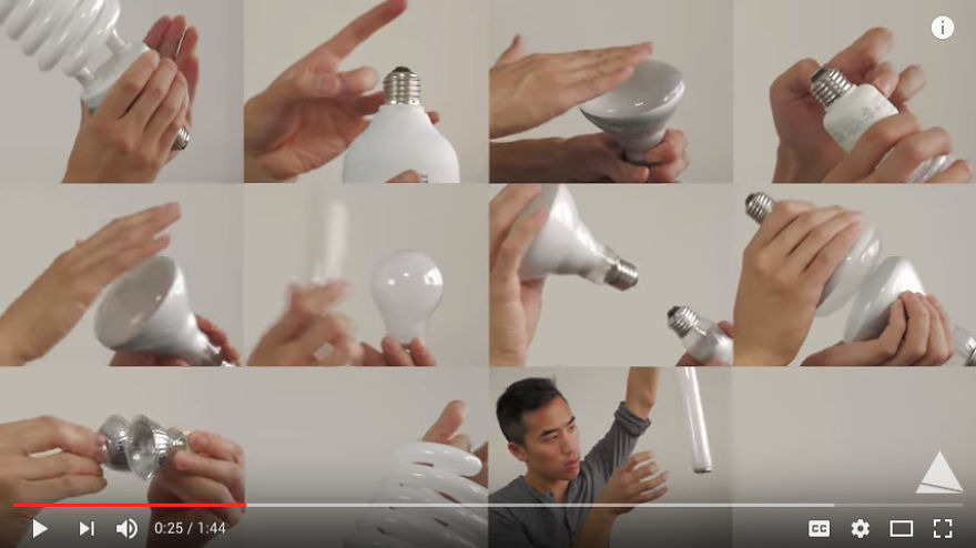 Guy Creates Epic Song Using Only The Sounds From Lightbulbs
