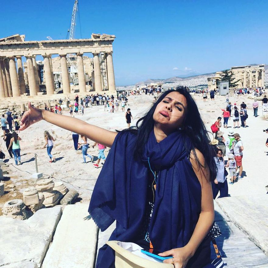 A Pakistani Woman's Tragicomic Pictures From Her Solo Honeymoon.