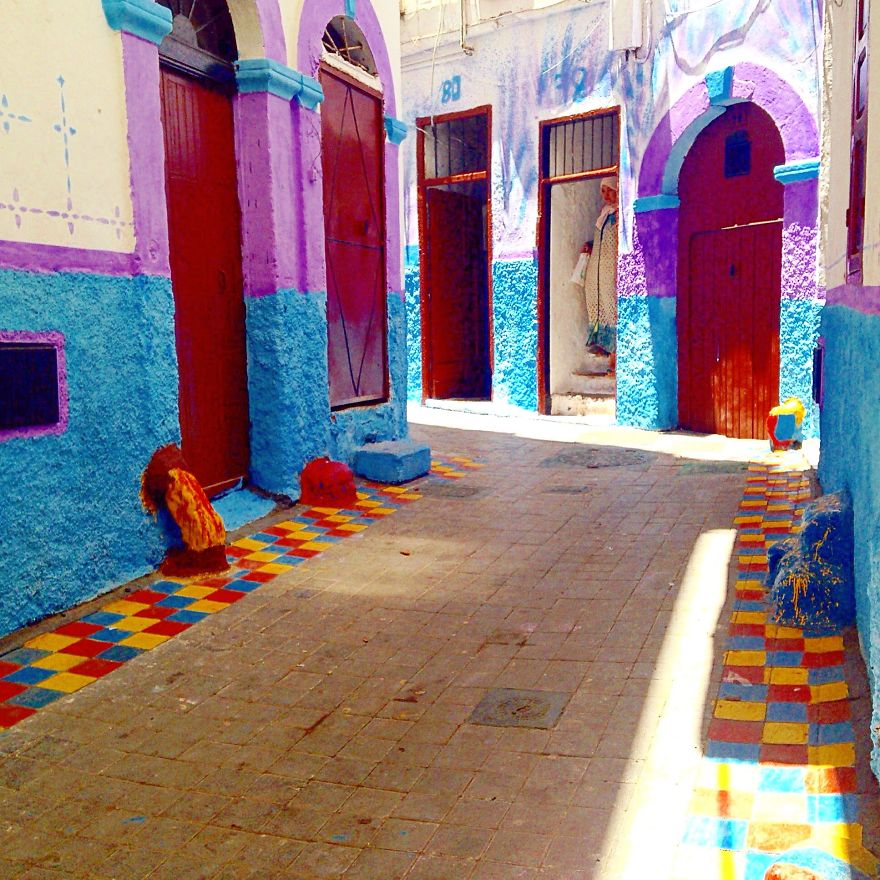I Captured The Hidden Colors Of The Labyrinth In Casablanca No Tourists Have Ever Discovered