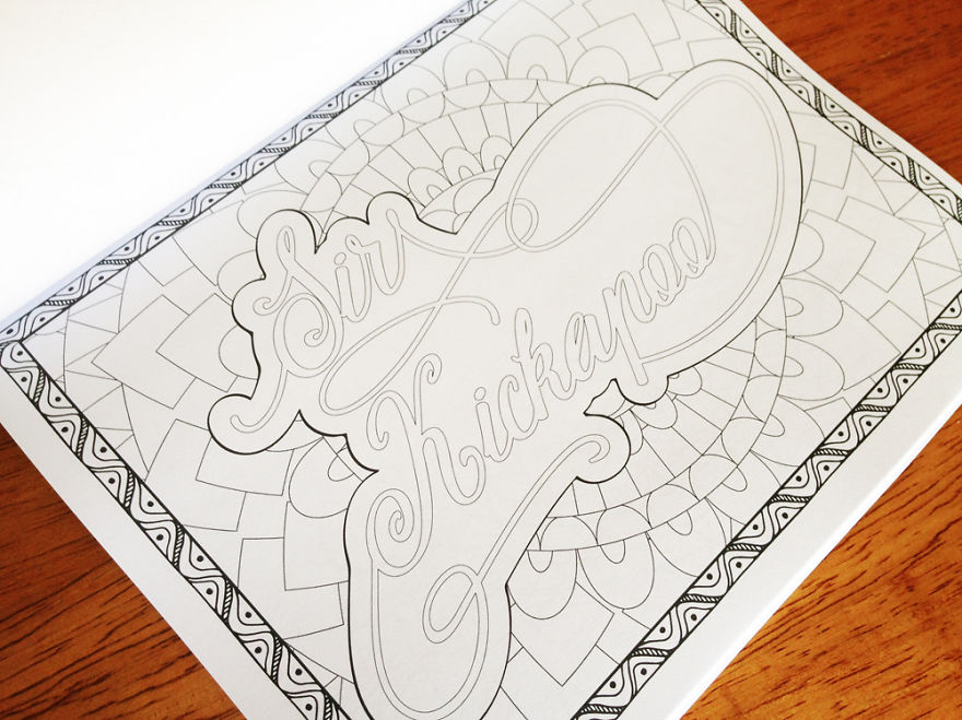 I Combined Noble Titles With Funny Place Names To Create A Comically Crass Adult Coloring Book
