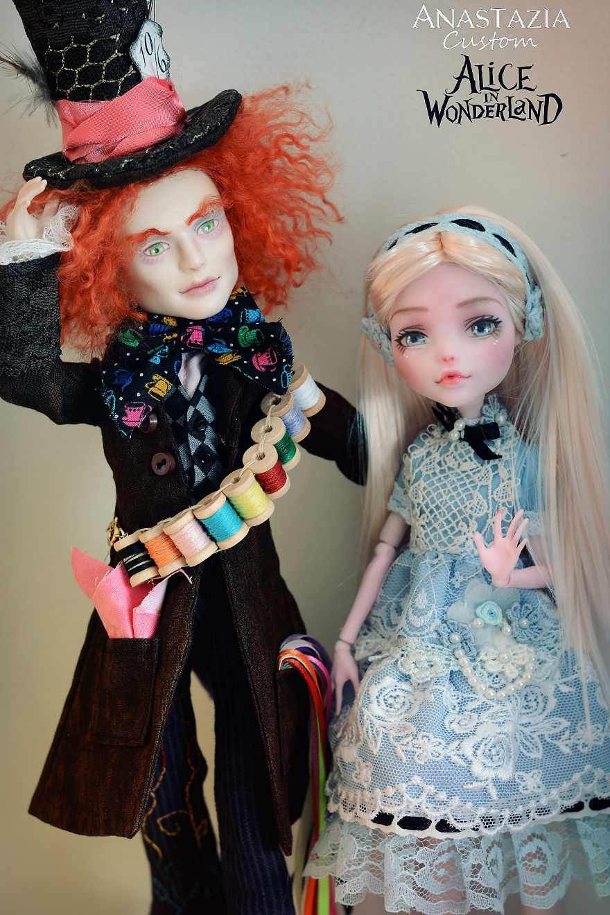 I Repainted And Customized Monster High Dolls