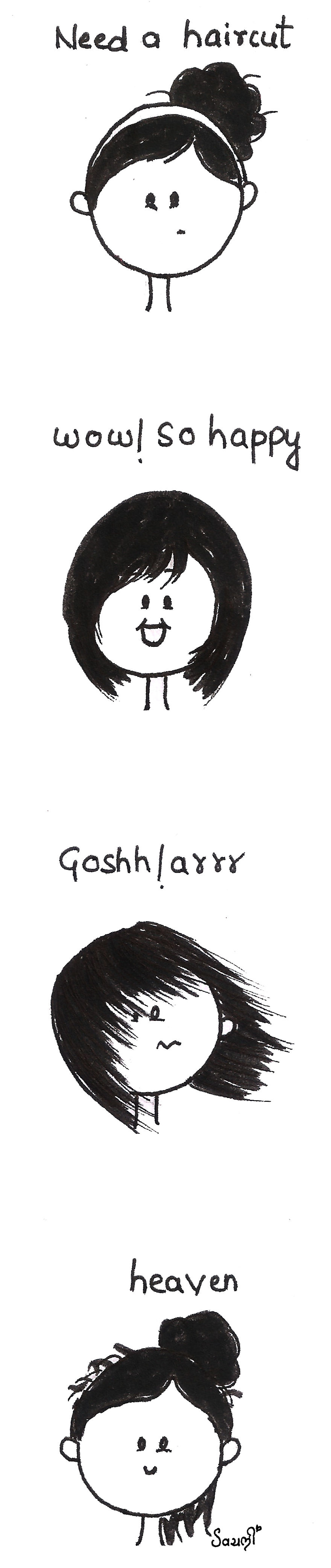 I Drew Illustrations About Being A Girlish Tomboy