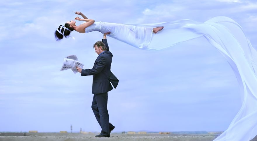 Levitation: I Combine Chaos And Elegance In My Gravity-defying Pictures